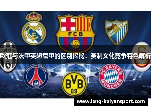 欧冠与法甲英超意甲的区别揭秘：赛制文化竞争特色解析